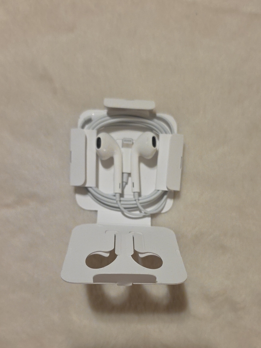 Apple Lightning Earbuds in White